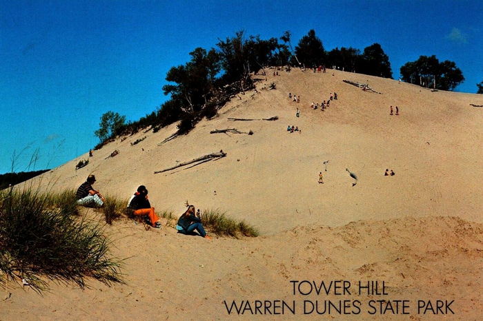 Warren Dunes State Park - Postcards Over The Years (newer photo)